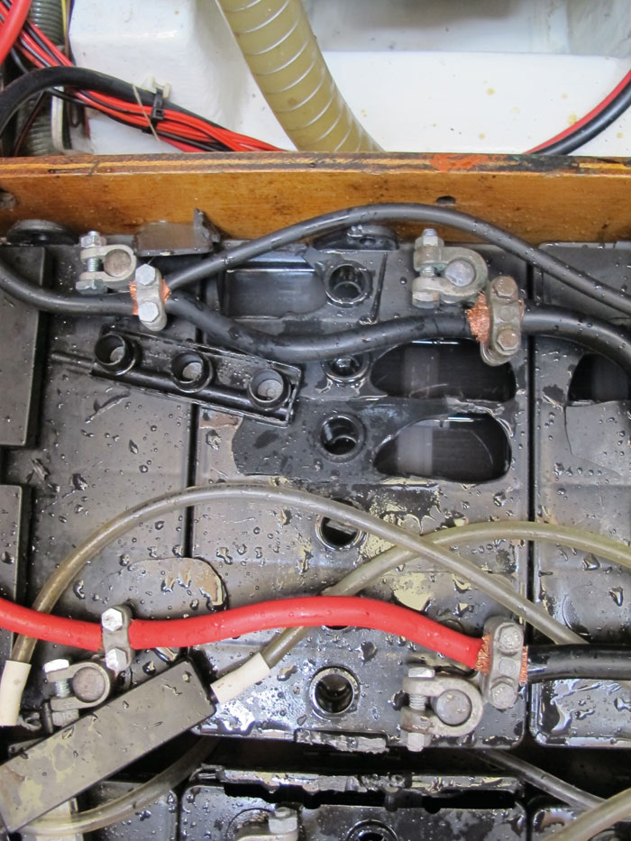 battery explosion